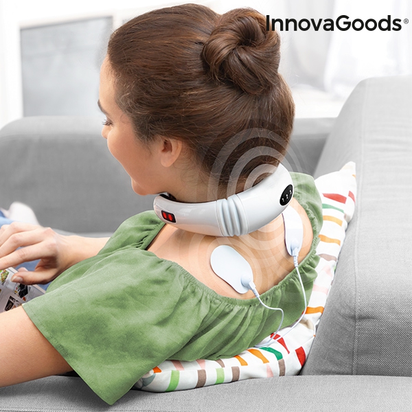 Elektromagnetick Masny Prstroj na Krk a Chrbt InnovaGoods Elektromagnetick Masny Prstroj na Krk a Chrbt InnovaGoods